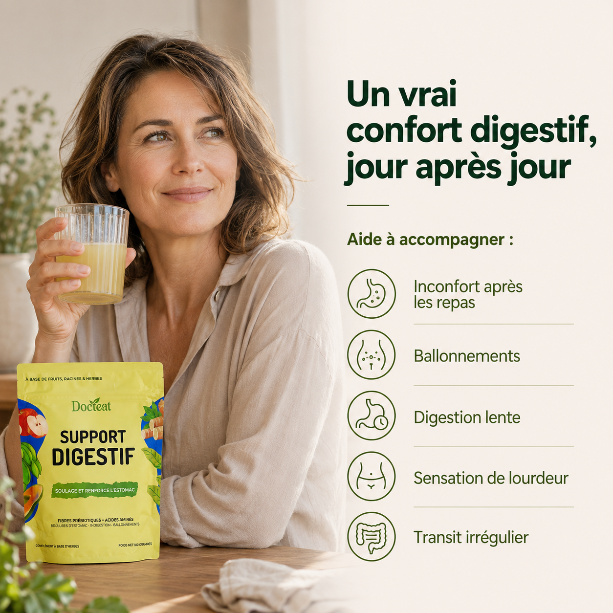 Confort digestif au quotidien